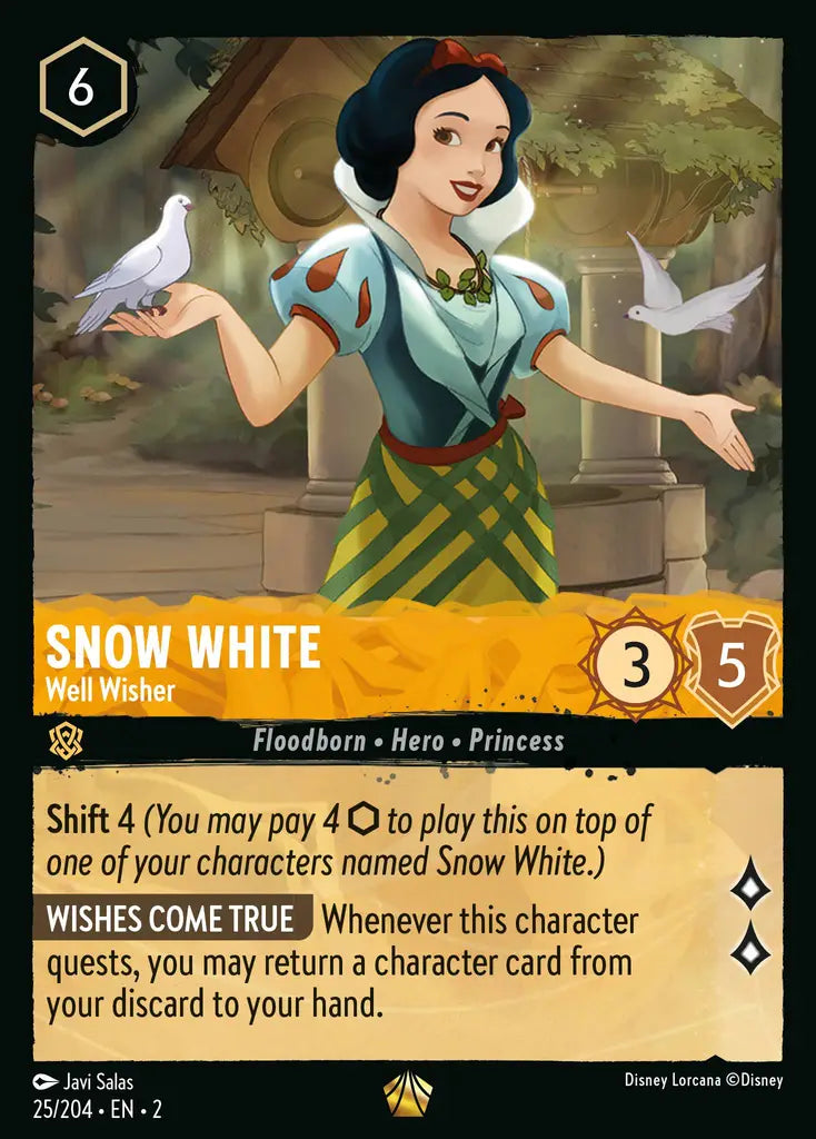 Snow White - Well Wisher 25/204 (Rise Of The Floodborn)