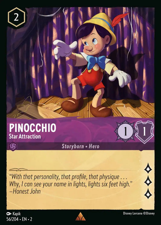 Pinocchio - Star Attraction 56/204 (Rise Of The Floodborn)