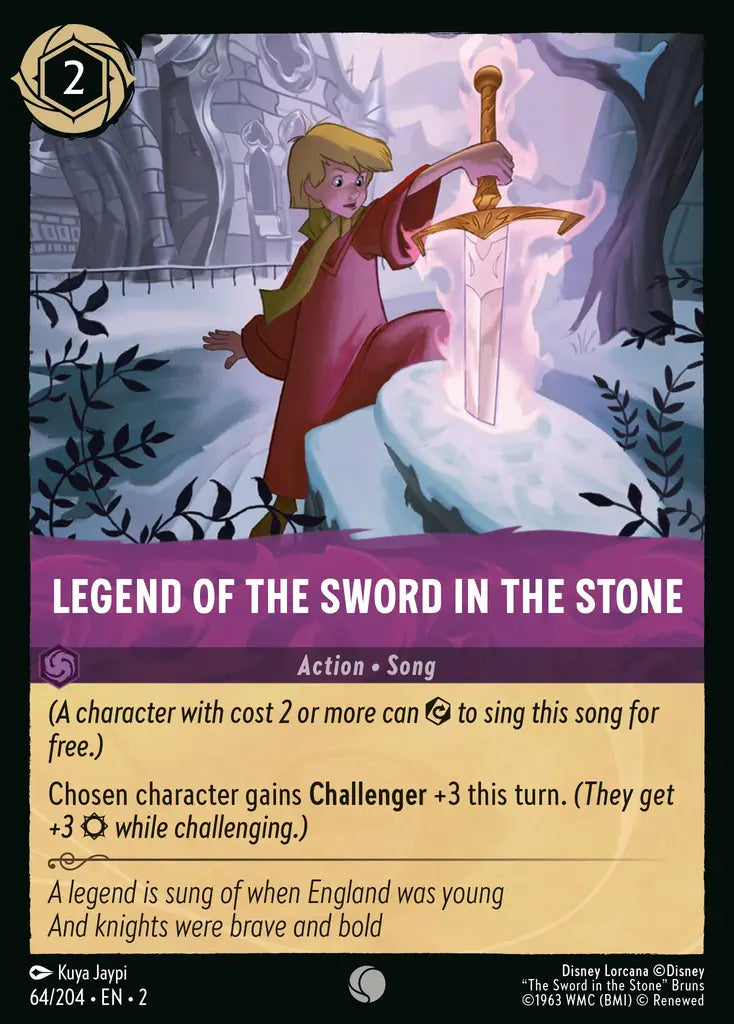 Legend of the Sword in the Stone 64/204 (Rise Of The Floodborn)