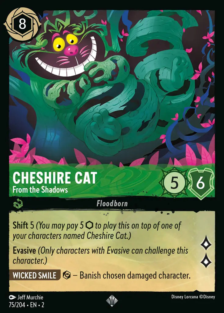 Cheshire Cat - From the Shadows 75/204 (Rise Of The Floodborn)