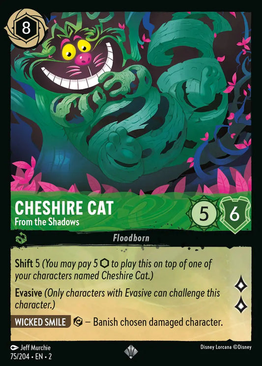 Cheshire Cat - From the Shadows 75/204 (Rise Of The Floodborn)