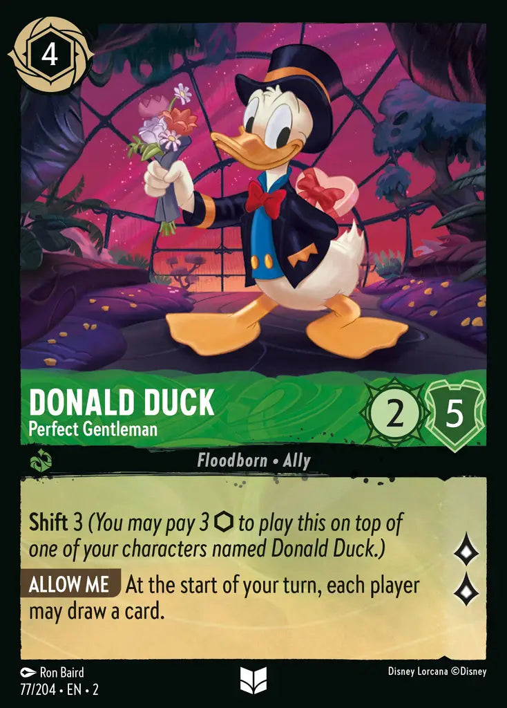 Donald Duck - Perfect Gentleman 77/204 (Rise Of The Floodborn)
