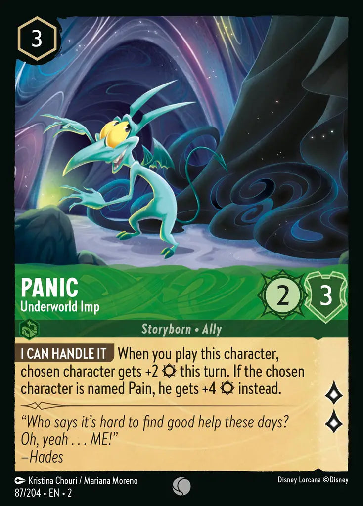 Panic - Underworld Imp 87/204 (Rise Of The Floodborn)