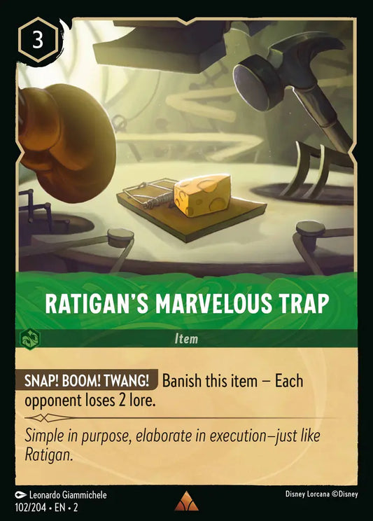 Ratigan's Marvelous Trap 102/204 (Rise Of The Floodborn)