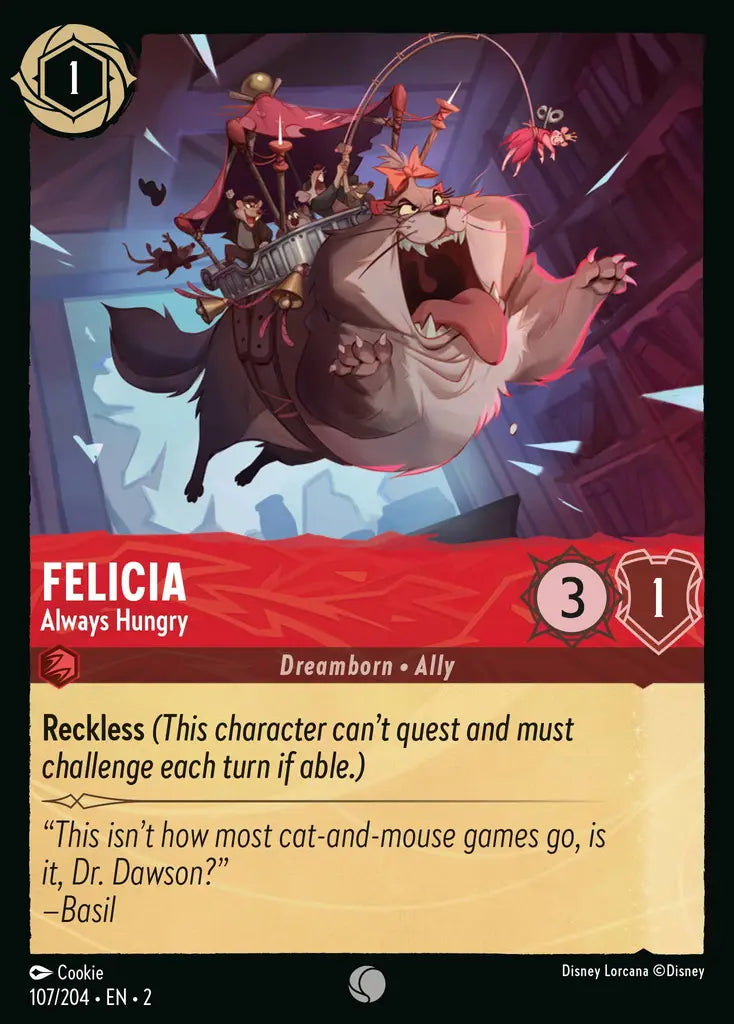 Felicia - Always Hungry 107/204 (Rise Of The Floodborn)