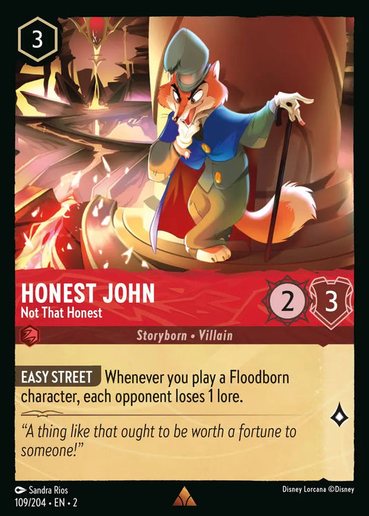 Honest John - Not That Honest 109/204 (Rise Of The Floodborn)