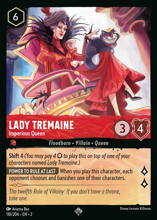 Lady Tremaine - Imperious Queen 110/204 (Rise Of The Floodborn)