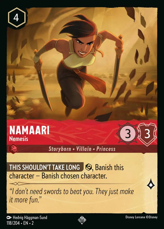 Namaari - Nemesis 118/204 (Rise Of The Floodborn)