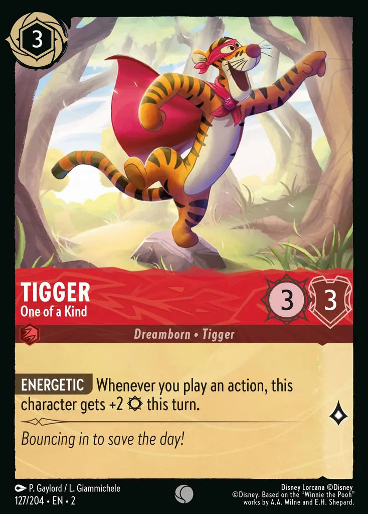 Tigger - One of a Kind 127/204 (Rise Of The Floodborn)