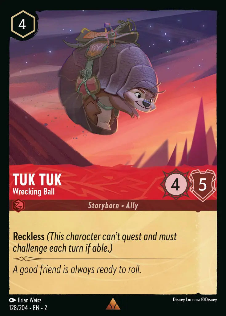 Tuk Tuk - Wrecking Ball 128/204 (Rise Of The Floodborn)
