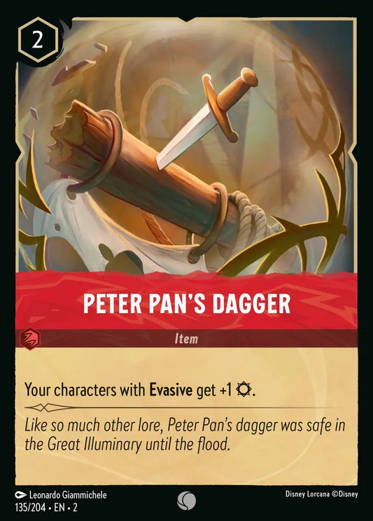 Peter Pan's Dagger 135/204 (Rise Of The Floodborn)