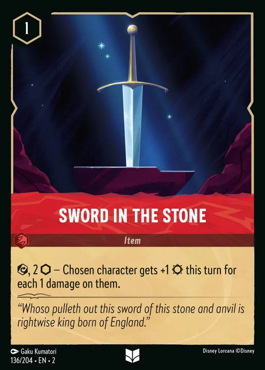 Sword in the Stone 136/204 (Rise Of The Floodborn)