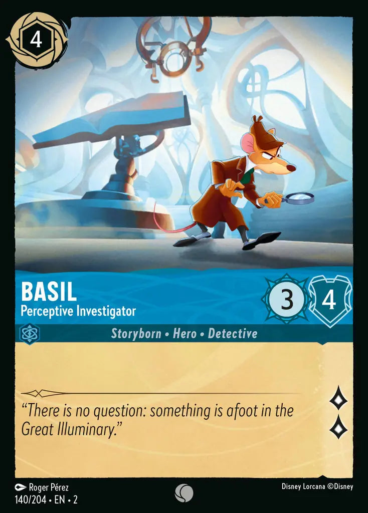 Basil - Perceptive Investigator 140/204 (Rise Of The Floodborn)