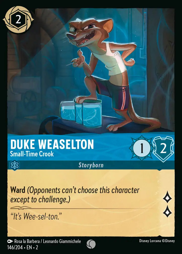 Duke Weaselton - Small-Time Crook 146/204 (Rise Of The Floodborn)