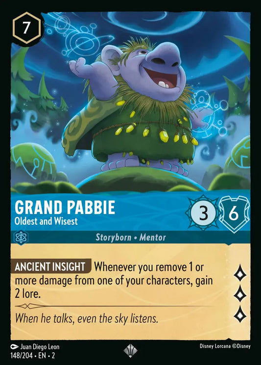 Grand Pabbie - Oldest and Wisest 148/204 (Rise Of The Floodborn)