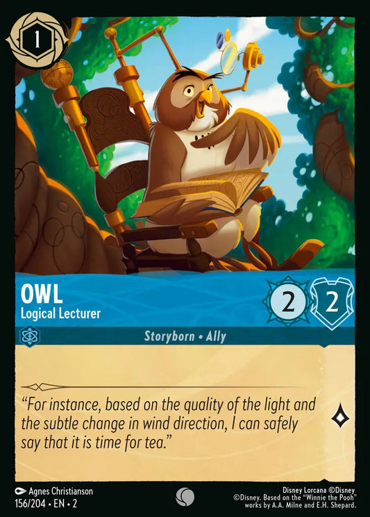 Owl - Logical Lecturer 156/204 (Rise Of The Floodborn)