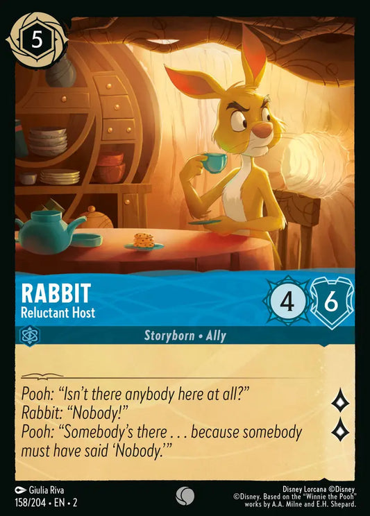 Rabbit - Reluctant Host 158/204 (Rise Of The Floodborn)