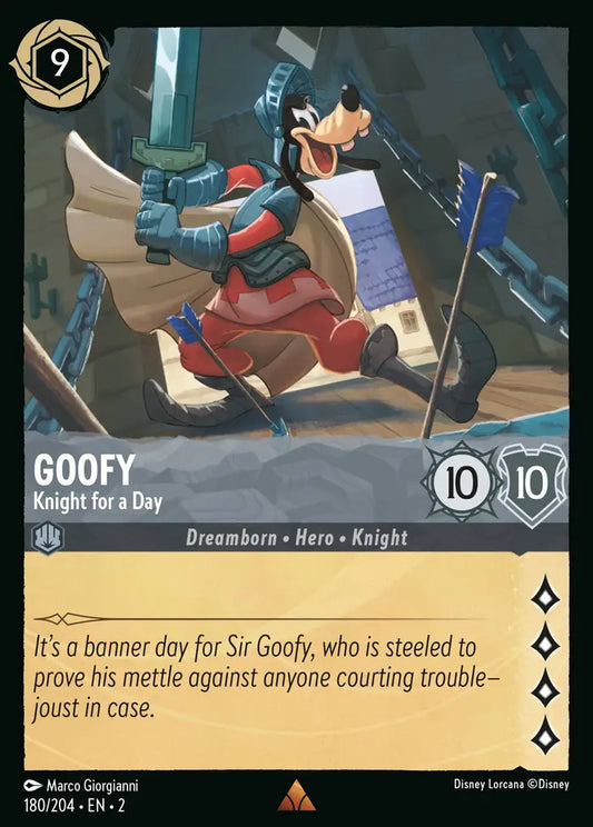 Goofy - Knight for a Day 180/204 (Rise Of The Floodborn)