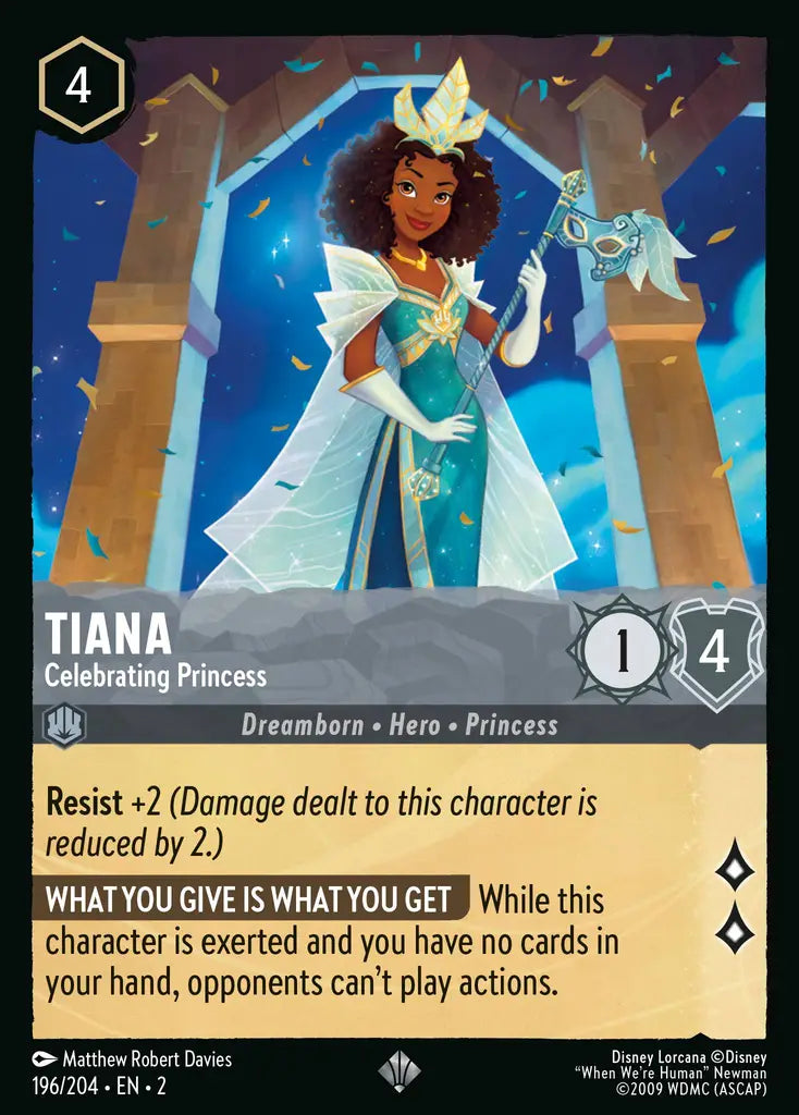 Tiana - Celebrating Princess 196/204 (Rise Of The Floodborn)