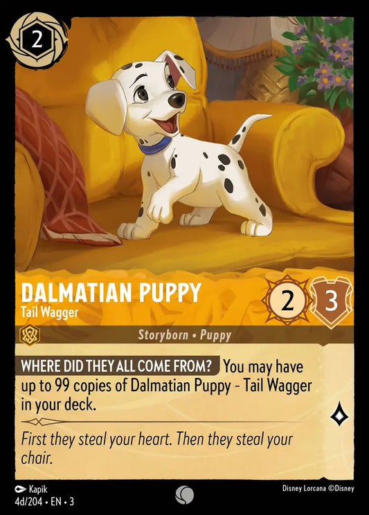 Dalmatian Puppy - Tail Wagger 4d/204 (Into The Inklands)