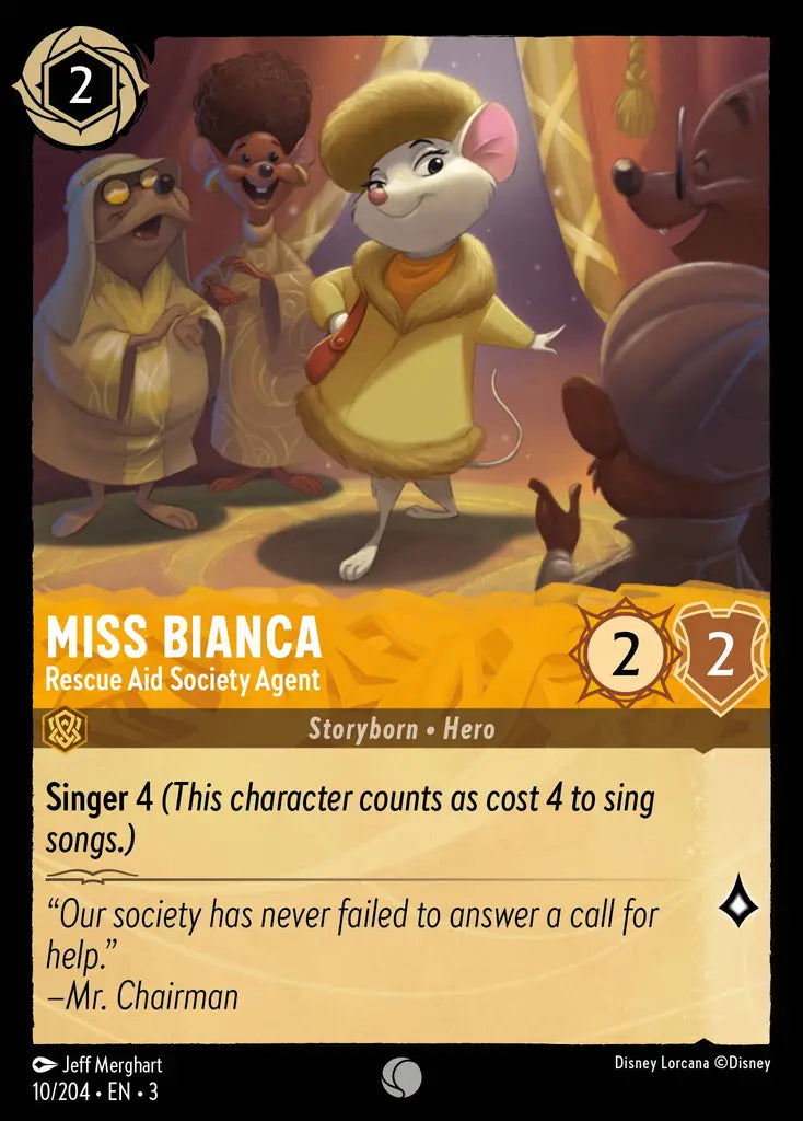 Miss Bianca - Rescue Aid Society Agent 10/204 (Into The Inklands)