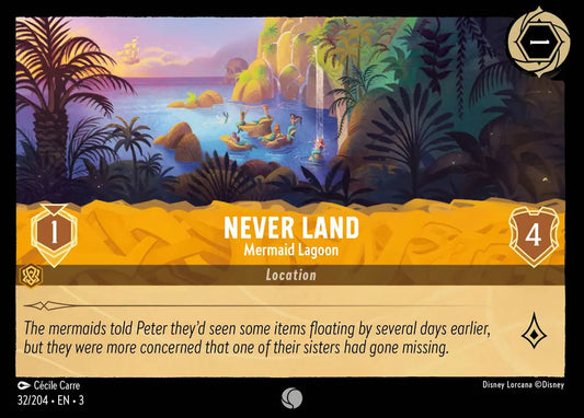Never Land - Mermaid Lagoon 32/204 (Into The Inklands)