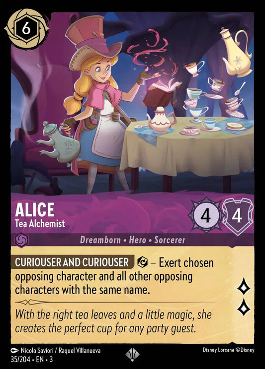 Alice - Tea Alchemist 35/204 (Into The Inklands)
