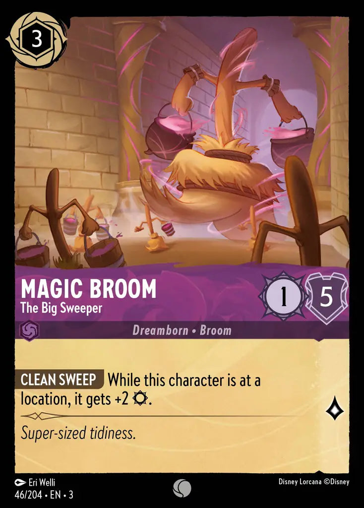 Magic Broom - The Big Sweeper 46/204 (Into The Inklands)