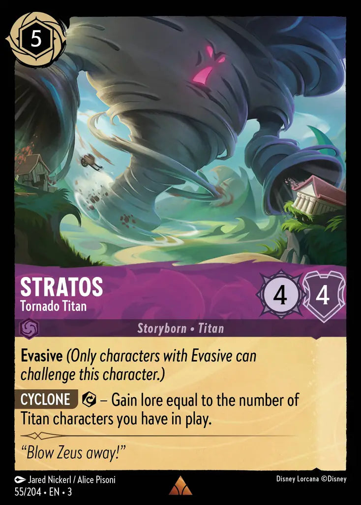 Stratos - Tornado Titan 55/204 (Into The Inklands)