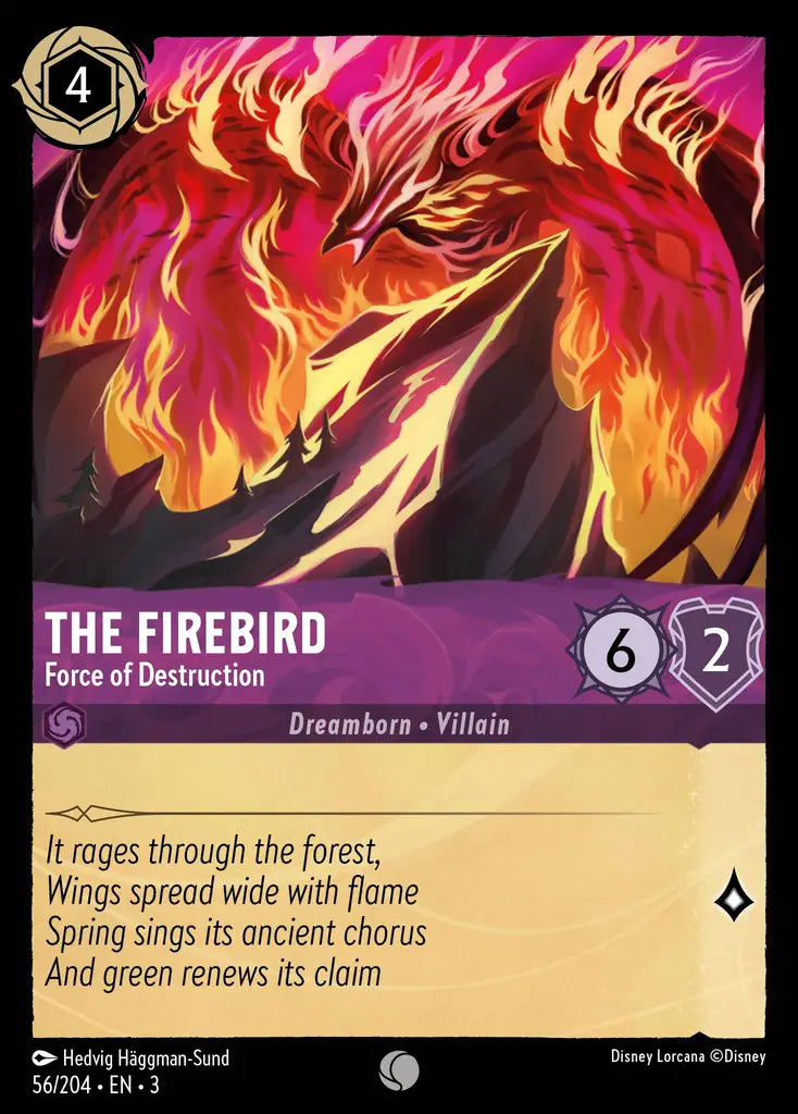 The Firebird - Force of Destruction 56/204 (Into The Inklands)