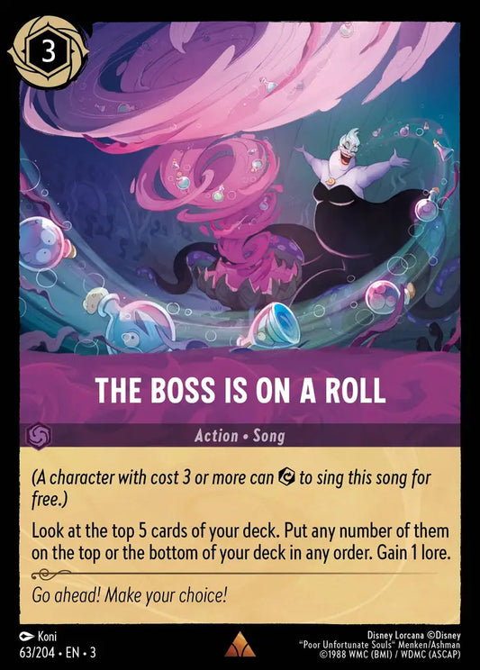 The Boss Is On A Roll 63/204 (Into The Inklands)