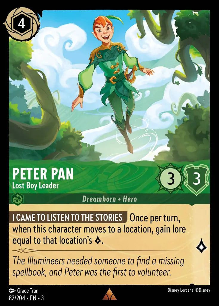 Peter Pan - Lost Boy Leader 82/204 (Into The Inklands)