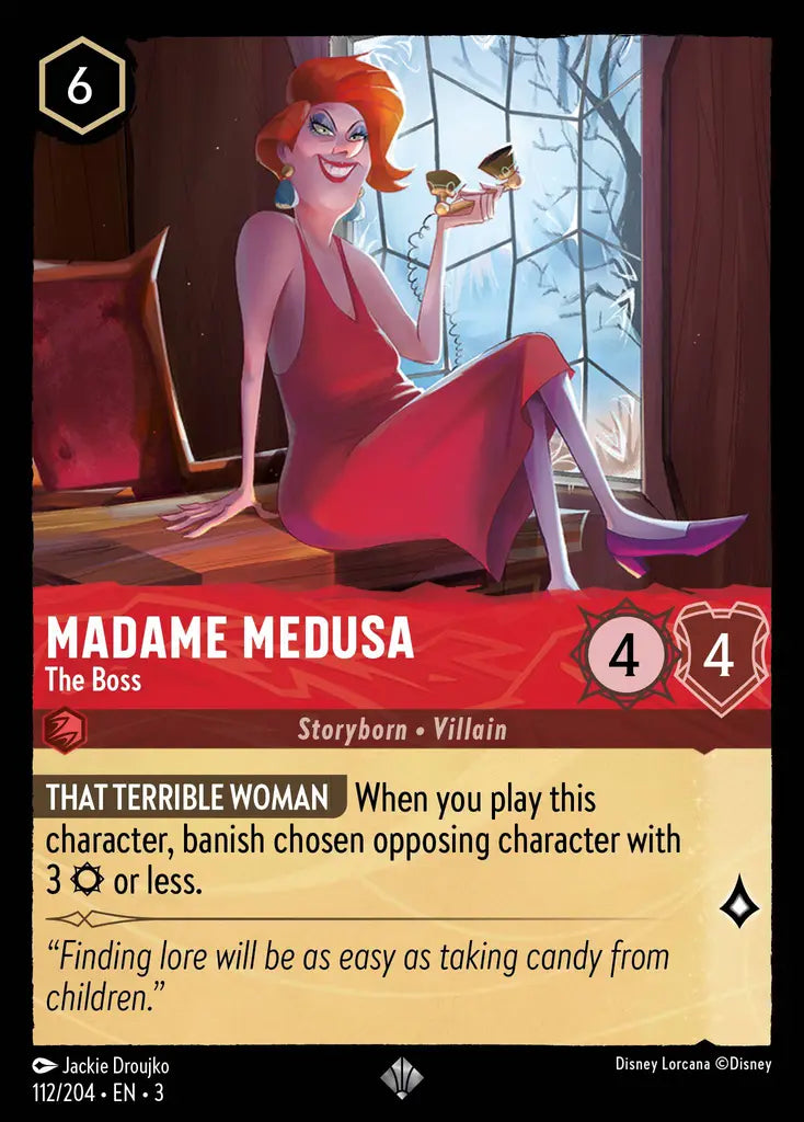 Madame Medusa - The Boss 112/204 (Into The Inklands)