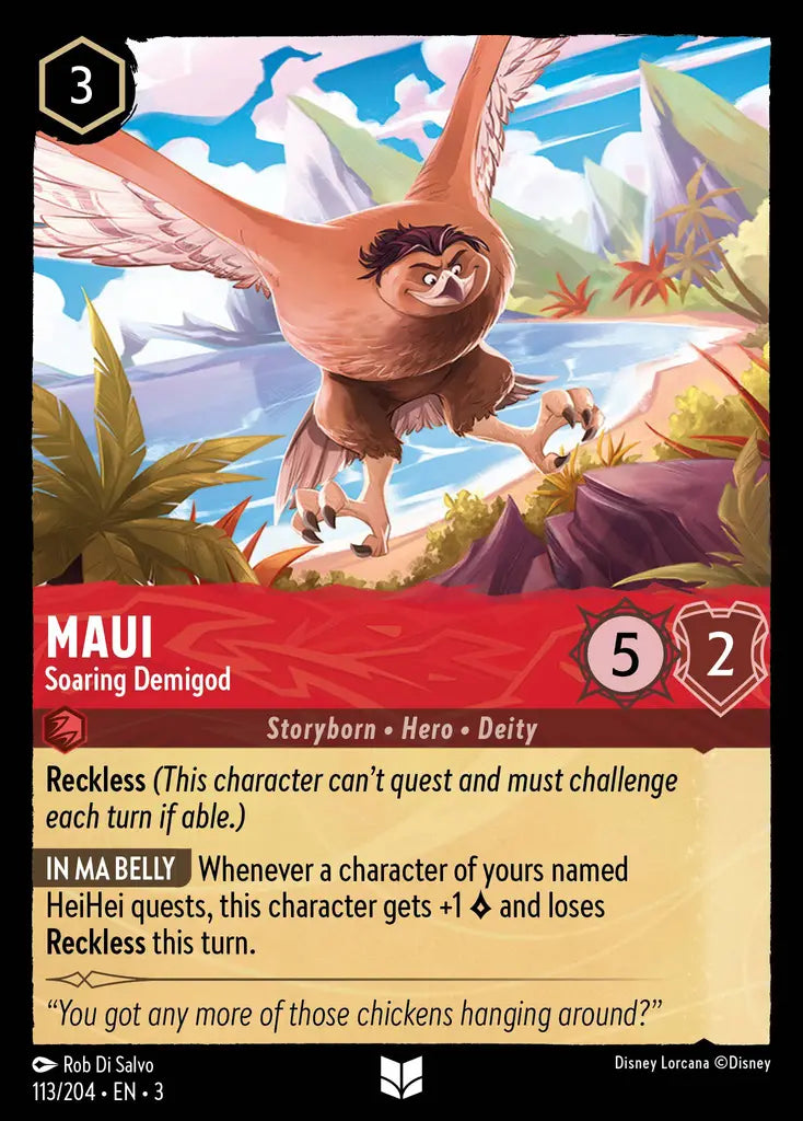 Maui - Soaring Demigod 113/204 (Into The Inklands)