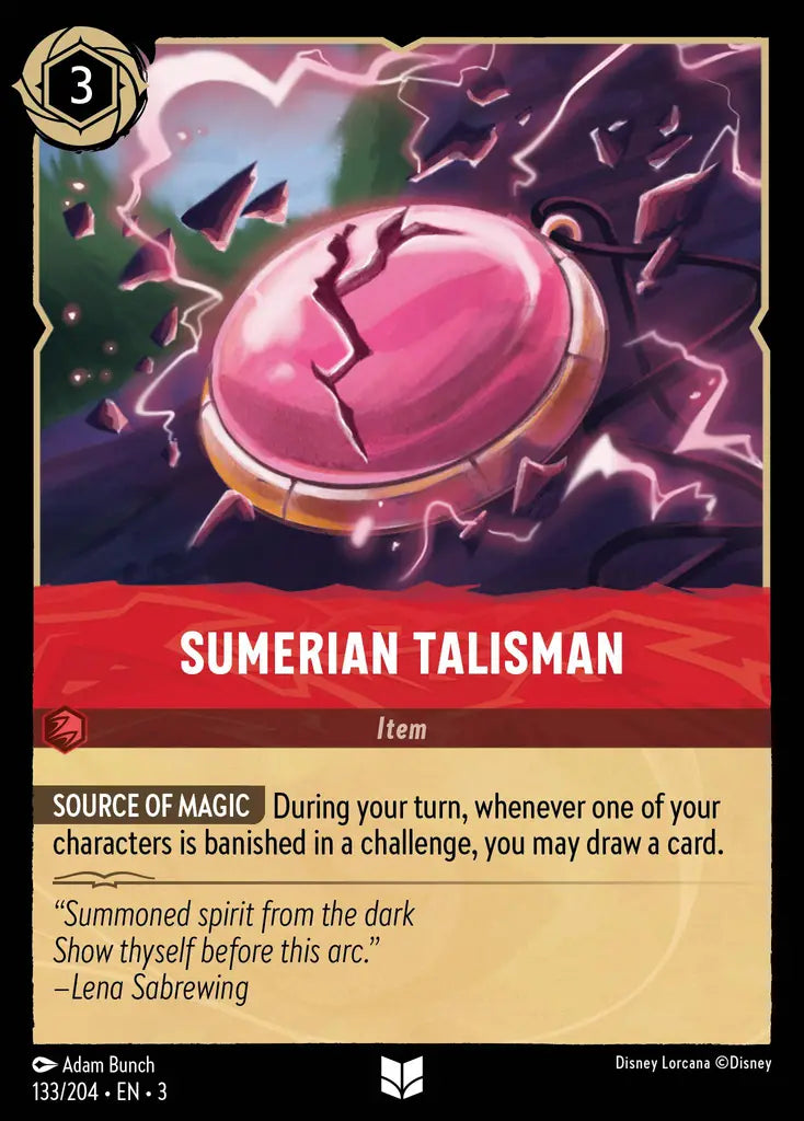 Sumerian Talisman 133/204 (Into The Inklands)