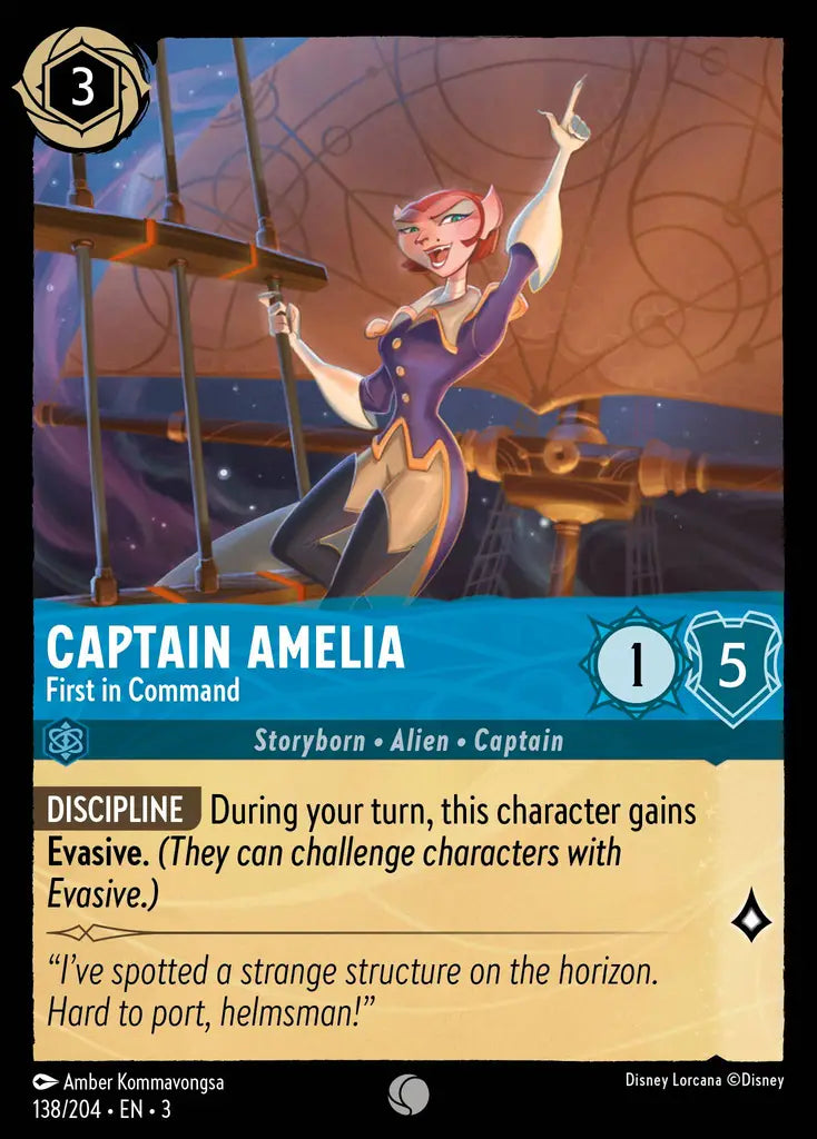 Captain Amelia - First In Command 138/204 (Into The Inklands)