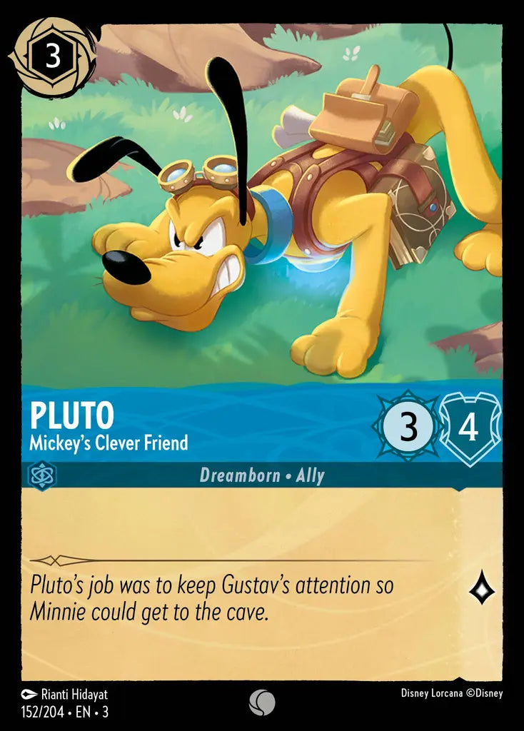 Pluto - Mickey's Clever Friend 152/204 (Into The Inklands)