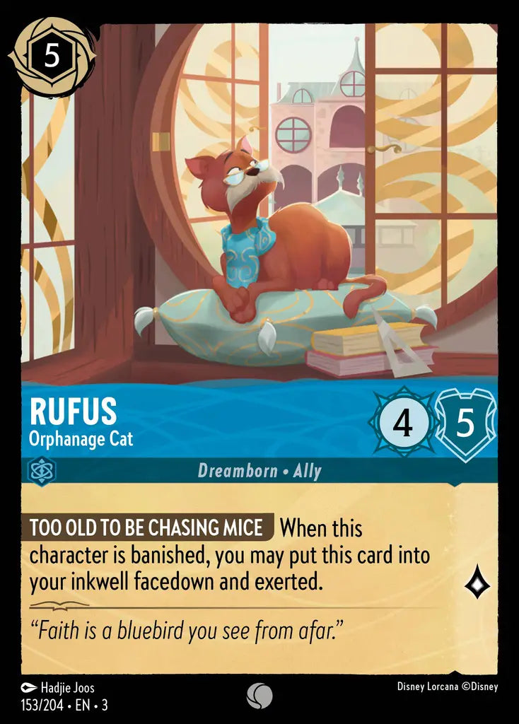 Rufus - Orphanage Cat 153/204 (Into The Inklands)