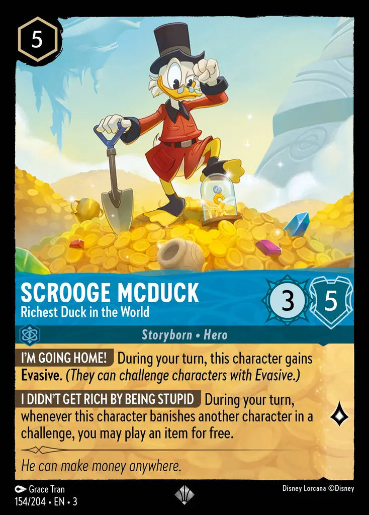 Scrooge McDuck - Richest Duck in the World 154/204 (Into The Inklands)