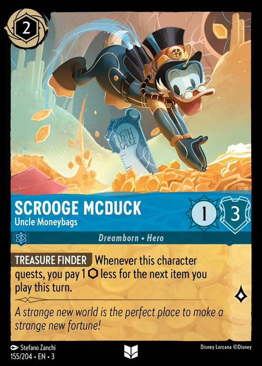 Scrooge Mcduck - Uncle Moneybags 155/204 (Into The Inklands)