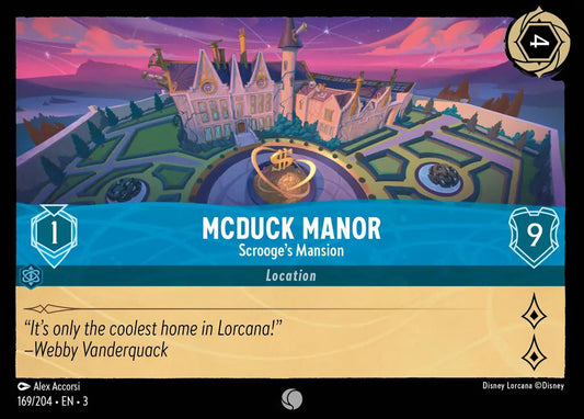 McDuck Manor - Scrooge's Mansion 169/204 (Into The Inklands)
