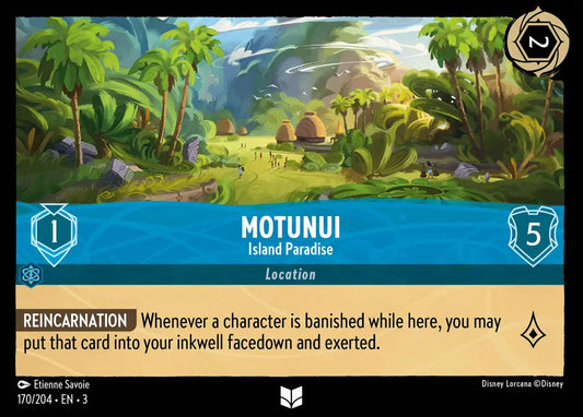 Motunui - Island Paradise 170/204 (Into The Inklands)