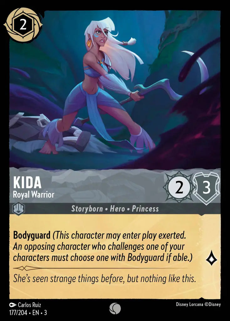Kida - Royal Warrior 177/204 (Into The Inklands)