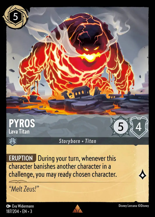 Pyros - Lava Titan 187/204 (Into The Inklands)