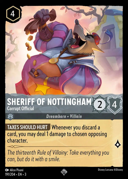 Sheriff of Nottingham - Corrupt Official 191/204 (Into The Inklands)
