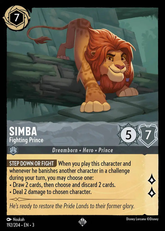 Simba - Fighting Prince 192/204 (Into The Inklands)