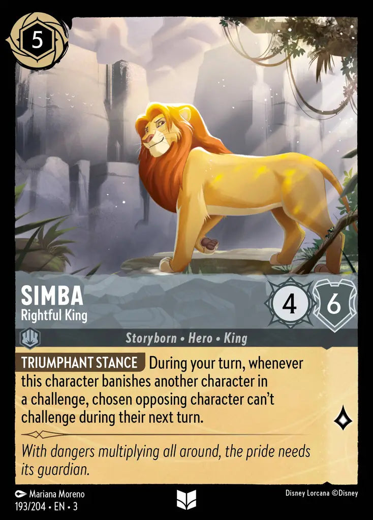 Simba - Rightful King 193/204 (Into The Inklands)