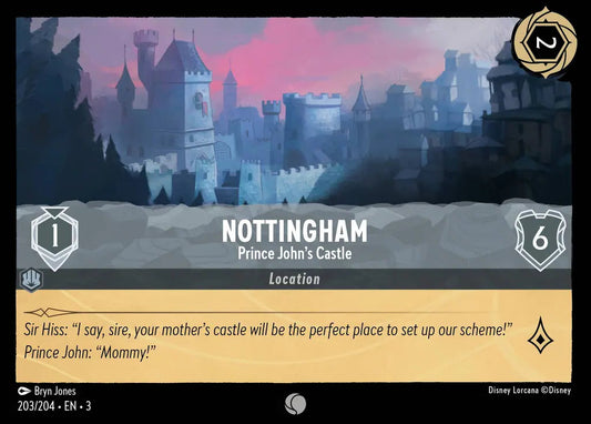 Nottingham - Prince John's Castle 203/204 (Into The Inklands)