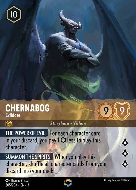 Chernabog - Evildoer 205/204 - Enchanted (Into The Inklands)