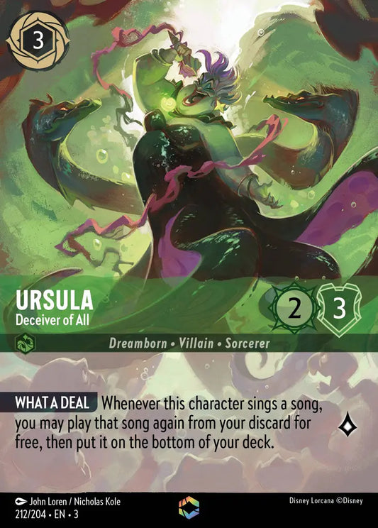 Ursula - Deceiver of All 212/204 - Enchanted (Into The Inklands)